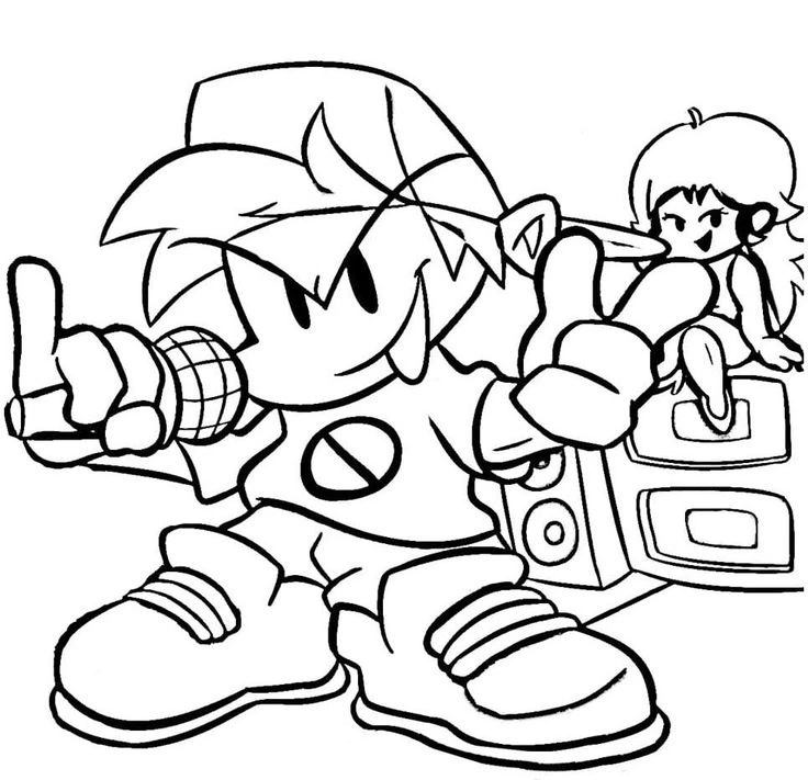 Kolorowanka chłopczyk przypomina o swoim święcie